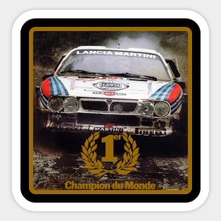 Rally champion Sticker